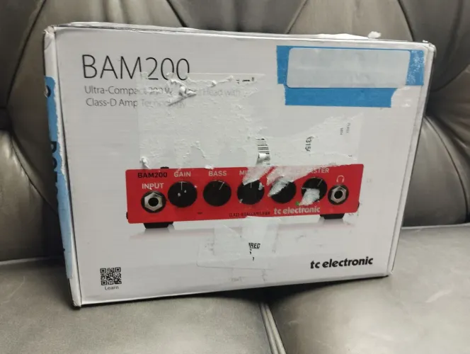 Amplificador Baixo TC Electronic BAM 200. (Somente Venda)