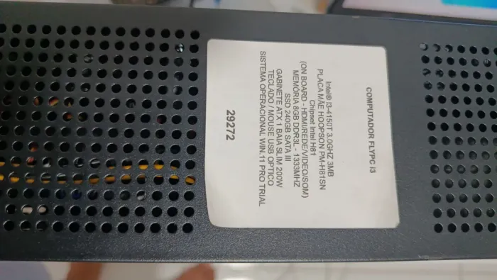 Pc de mesa a venda ótima oportunidade de quem quer o Pc para trabalhar