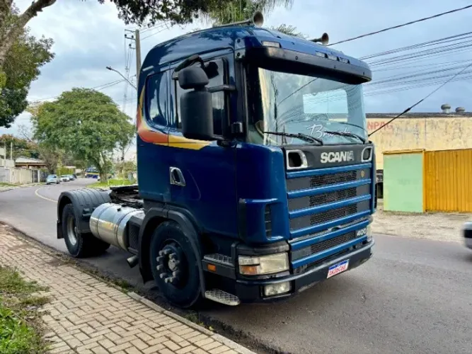 Scania 124G 400 Cavalo Mecânico Com Bomba Ano 2002