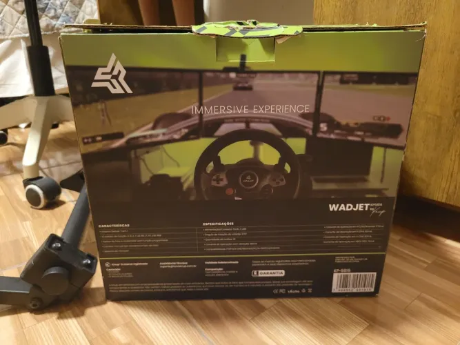volante knup pro gaming (usado)