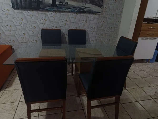 Sala de jantar 6 cadeiras