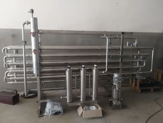 Pasteurizador Tubular Para suco 