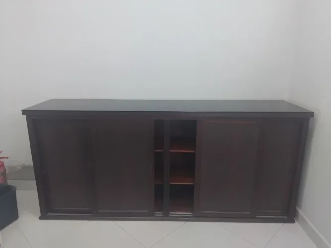 Balcao com vidro