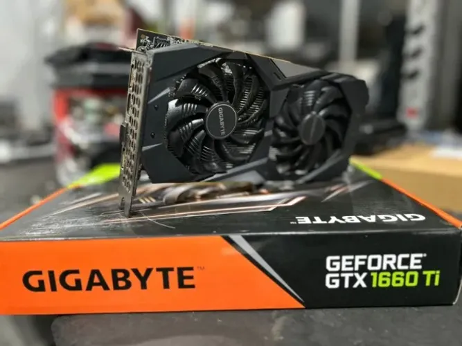PLACA DE VÍDEO GTX 1660 Ti OC 6GB DDR6 GIGABYTE