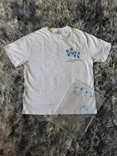 blusa off-white fence arrow branca