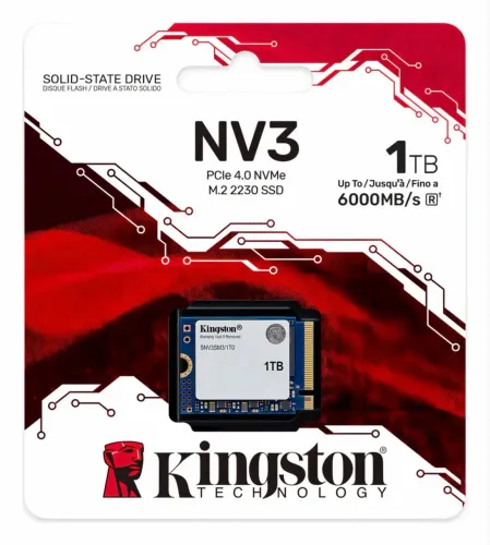 SSD M2 Nvme 1TB Kingston Nv3 Mini