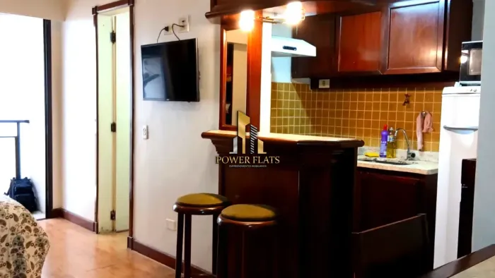 Flat para locação no Centro | 38m² | 1 dormitório | 1 vaga | Excelente custo-benefício