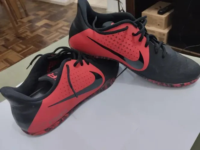 Tênis Nike Air Behold Basquete Masculino Preto E Vermelho