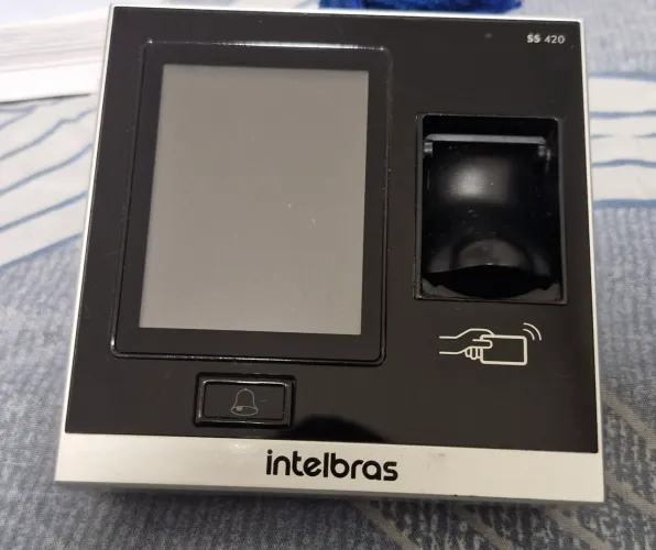 Intelbras ss 420 controlador biometria