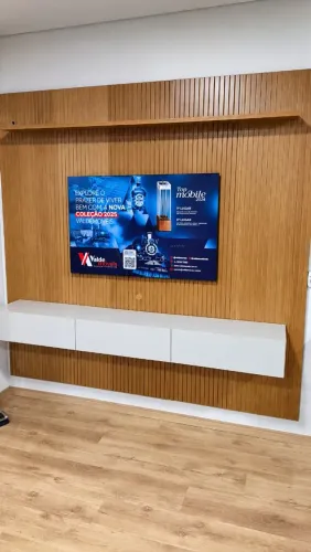 ? Painel Ripado 2,24m | Alto Padrão | R$ 1.399 com Montagem Grátis