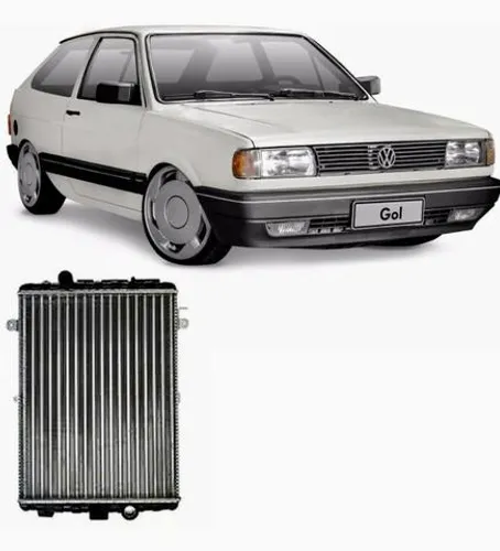 Radiador Gol Quadrado Parati Saveiro Voyage 87 a 94