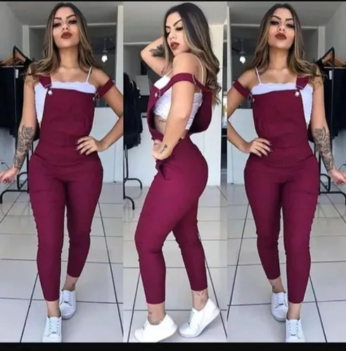 Jardineira feminina
