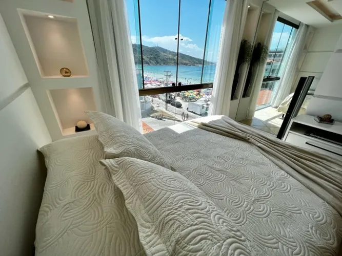Aluguel para Temporada Loft Luxuoso na Prainha, Arraial do Cabo c/ vista mar