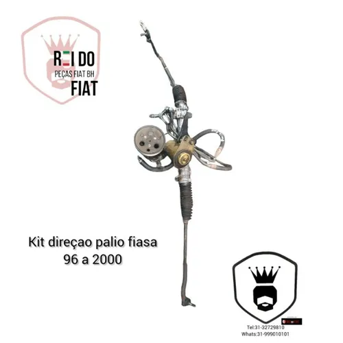 kit direção hidráulica completo fiat palio 96 2000 
