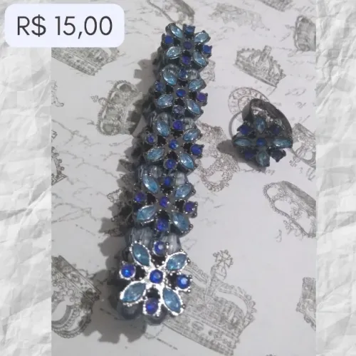 Lote - Brincos e pulseiras (7 itens)