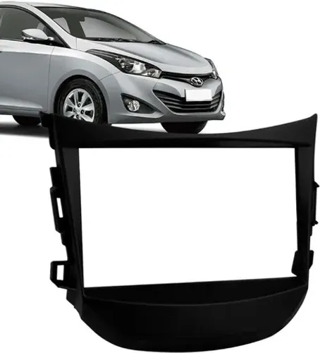 Moldura Fiamon 2 Din 7" Hyundai HB 20 2012/2016