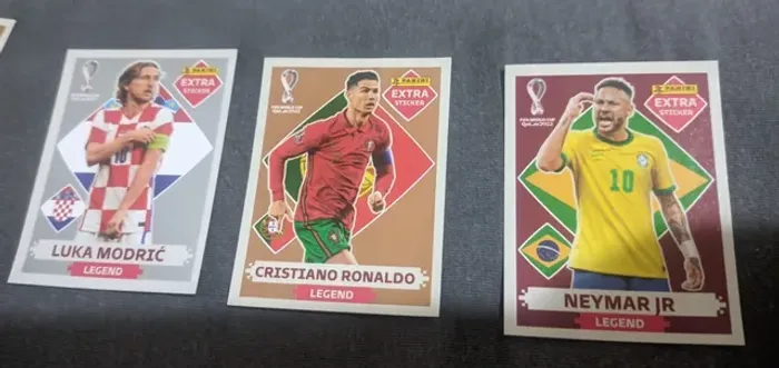 Lote Figurinhas Extra Sticker Copa 2022