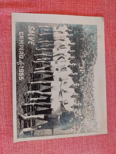 FOTO ANTIGA SANTOS FUTEBOL CLUBE CAMPEÃO 1955 RETIRAR NO LOCAL SÓ VENDA NÃO TROCO 