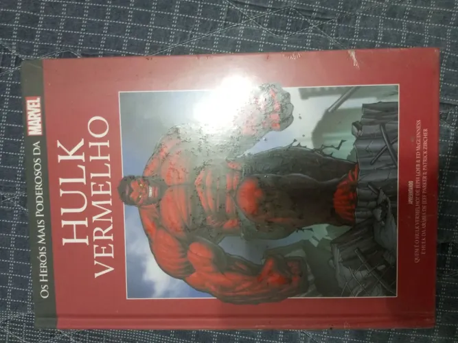 Hq Marvel salvat capa vermelha Hulk vermelho lacrado