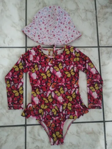 Maiô manga longa Tip Top 