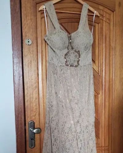 Vestido longo brechó