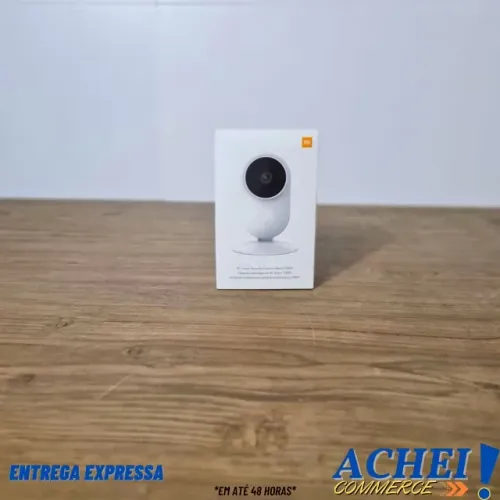 Câmera Inteligente Wi-Fi Xiaomi HD Branca - Novo