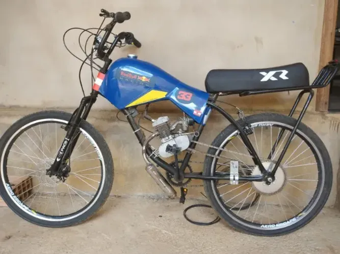 Bicicleta Motorizada Carenada Banco XR Rocket Spitfire 100cc