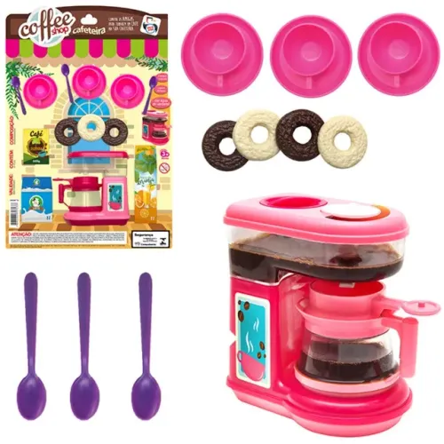 Kit Cozinha Infantil C/cafeteira + Xicara