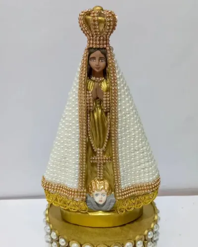Imagem Estilizada- Nossa Senhora Aparecida- 30 cm