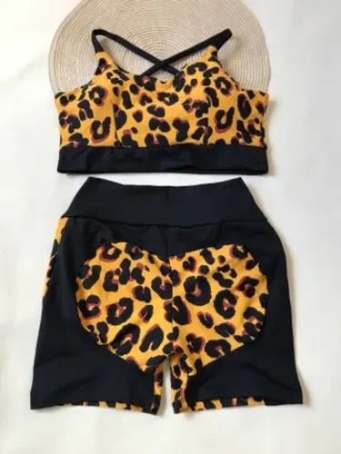 Conjunto short empina bumbum