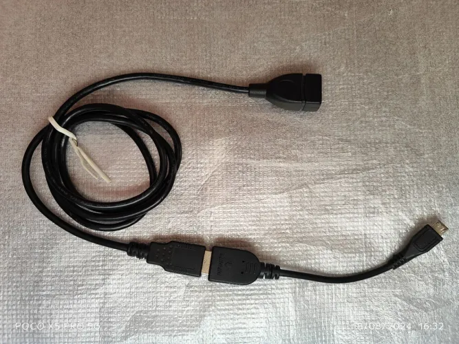 Cabo USB macho/fêmea