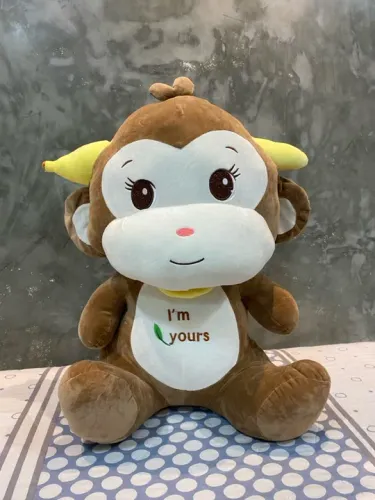 Macaco de Pelúcia - Decoração para Quarto Infantil