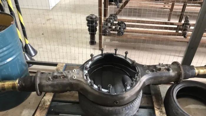 CARCAÇA DO EIXO TRASEIRO (USADA) PARA DIFERENCIAL SCANIA R885