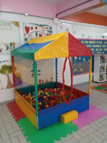 Casa de bolinhas 1.50 X 1.50 com 1.500 bolinhas