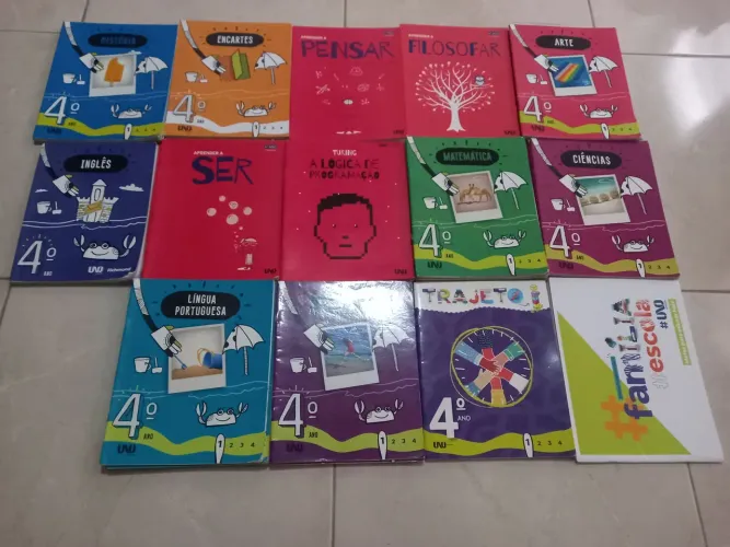 livros uno 4 ano completo