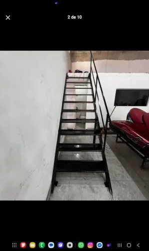 Escada reta