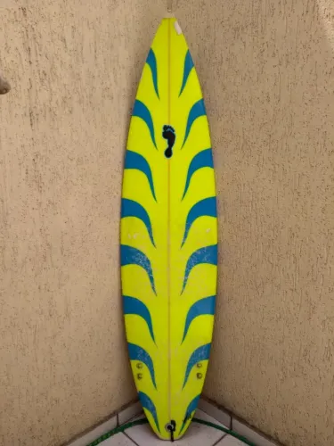 Prancha Surf 6.5 com Quilhas FCS