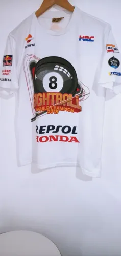 Camiseta Repsol Honda Eightball ( Marc Marques) original/ importada.Tam.S (P). Usada.
