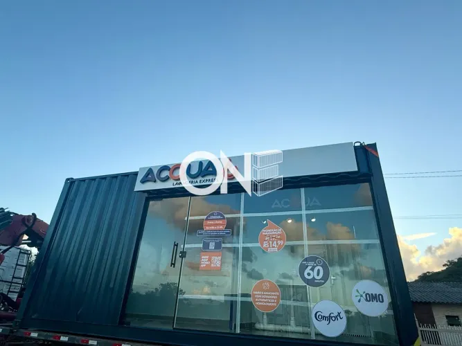 Lavanderia em container pronta em 30 dias 