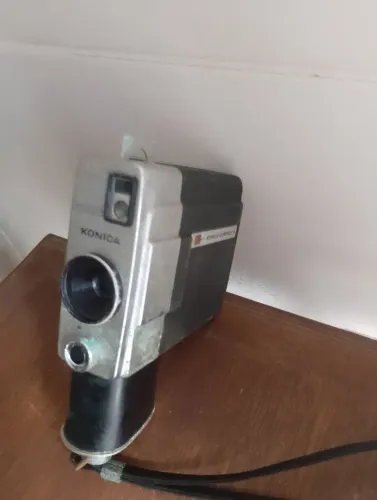 Câmera Konica Compact 8 - Decoração Vintage