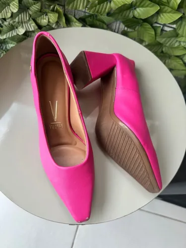 Scarpin Rosa Vizzano - Salto Bloco