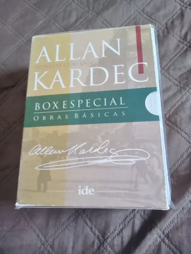 Box Especial Allan Kardec Obras Básicas 5 livros espiritismo