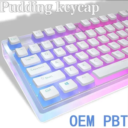 Keycaps Pudding 129 peças (novo)