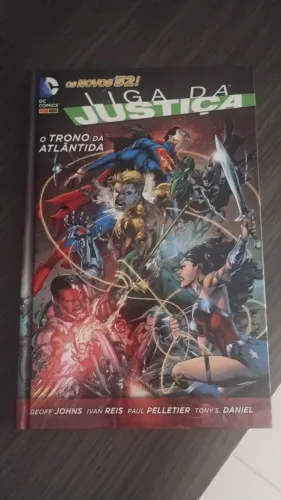 Liga da Justiça O Trono de Atlântida de Geoff Johns
