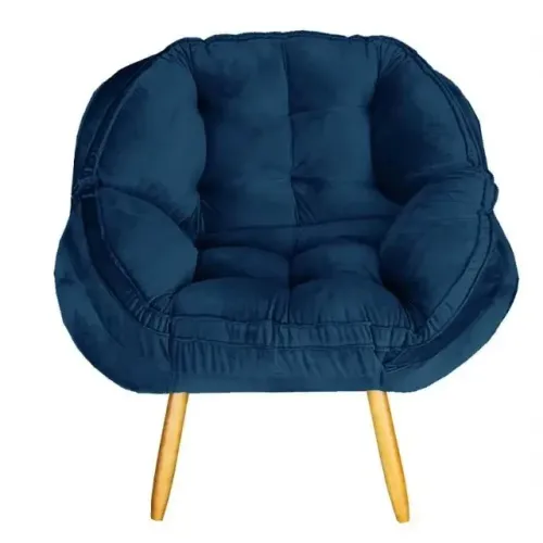 Poltrona Decorativa Verona Suede Deluxe - PRONTA ENTREGA!