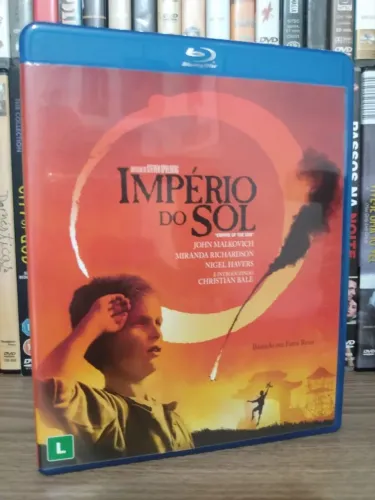 Blu-Ray Império do Sol Novo Perfeito Estado Original Warner Home -  Steven Spielberg 