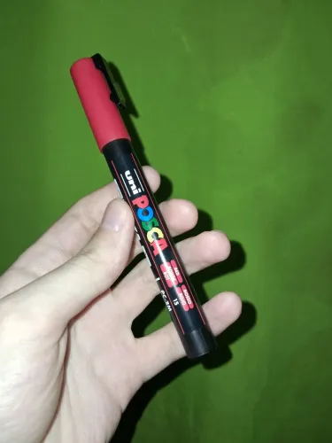 Caneta POSCA PC-3M Vermelha