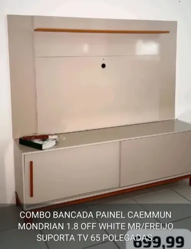 Combo rack bancada com painel