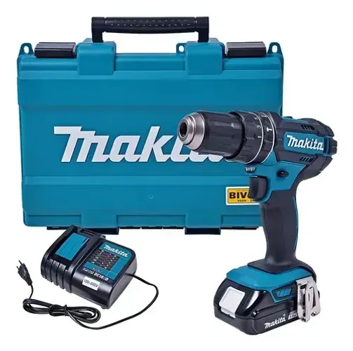 Furadeira martelete parafusadeira sem fio 18v de 13mm Makita DHP482SY