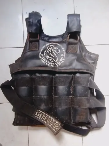 Colete de peso 20kg para treinamento funcional/crossfit 